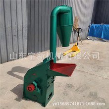 地瓜秧粉碎机牛羊饲料破碎机 沙克龙牧草打粉机