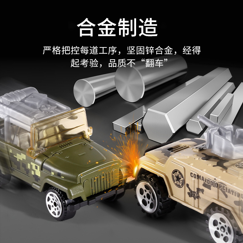 Mini Aleación de ingeniería vehículo traje de juguete de simulación de coche de juguete para niños niño excavadora modelo