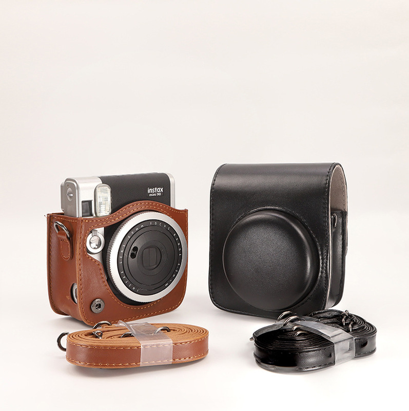 Wholesale Suitable for Fuji Photoclone Mini90 Camera Bag Mini90 Metal Lens Cover Camera Leather Case