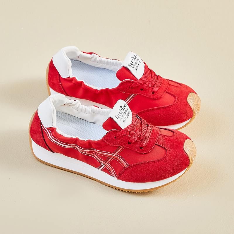 Zapatillas Transpirables Forrest Gump para Mujer FSCL003 de Tela y Caucho Con Elevación para Uso Diario