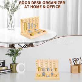 跨境木制硬币分类木盒硬币收纳盒收银台分拣零钱办公室硬币收纳盒