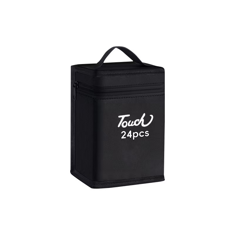 Rotuladores de Doble Punta, Juego de 24, 48 y 80 Colores, Rotuladores de Colores a Base de Aceite para Estudiantes de Arte, Suministro Directo de Fábrica