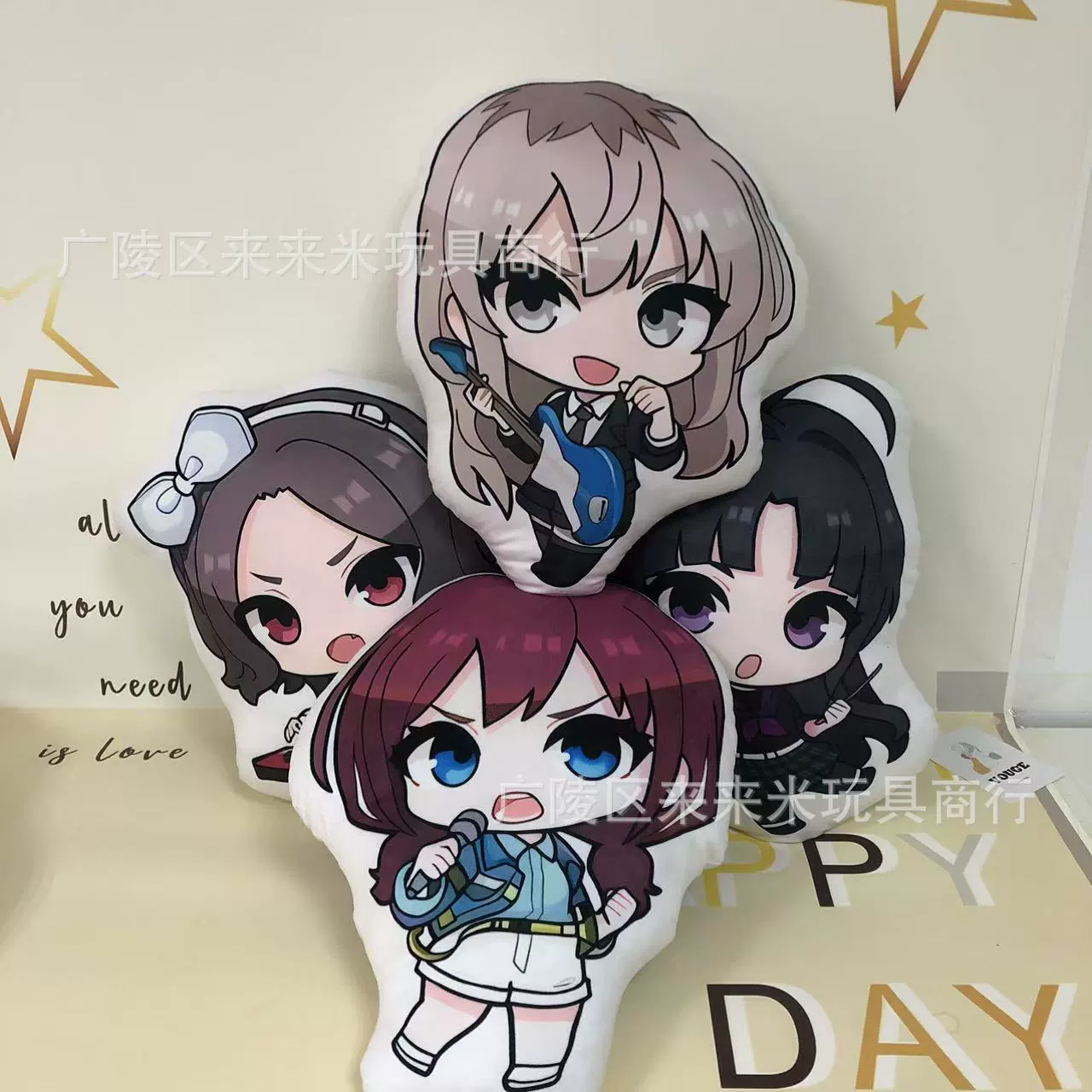Плюшевая подушка плачущей девочки Iser Nina Anwa Subarukai Laotsuka Tomohiro Momo Anwa Subaru Анимационная периферия подушка