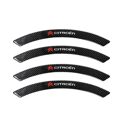 Qapı və bamper qoruyucu zolaqlar | fiber wheel arch stickers, adhesive - snow-iron-dragon-carbon-fiber-wheel-arches-4-piece-set-unpackaged