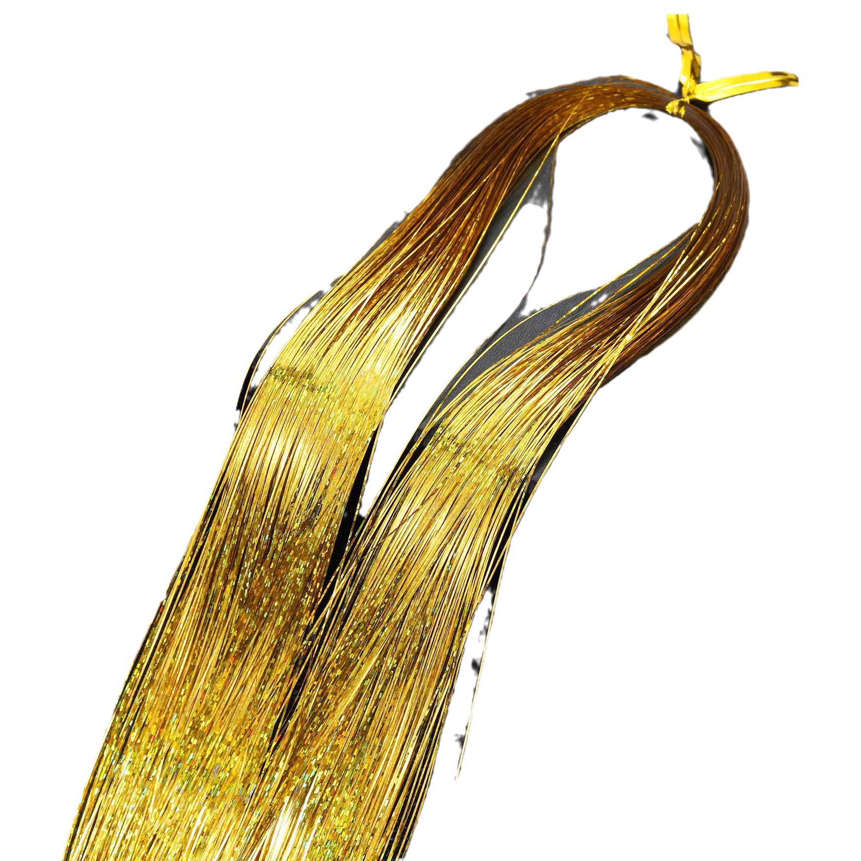 Oropel hair16 color colorido inconsútil oro alambre extensión del pelo traje alicates crochet comercio exterior colorido láser extensión del pelo