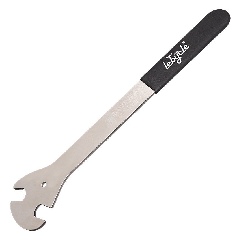 Lebaike Mountain Road bicicleta universal alargado pedal llave 15mm profesional desmontaje reparación herramienta de instalación