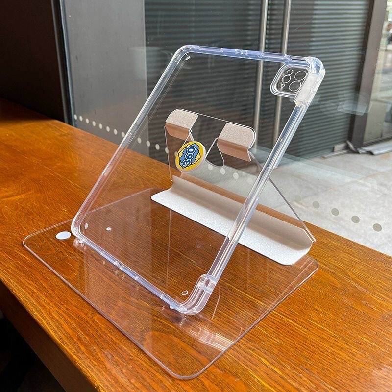 Suitable for ipad protective case 10.2 inch protective case air4/5 rotating ice crystal case Pro11 acrylic transparent case Suitable for ipad protective case 10.2 inch protective case air4/5 rotating ice crystal case Pro11 acrylic transparent case