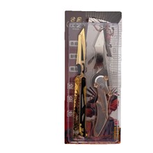 大号动漫合金兵器模型礼盒套装儿童玩具影视游戏周边兵器套装
