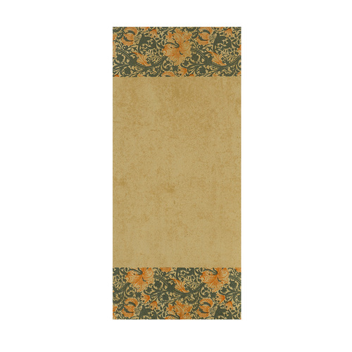 Batik flower paper rice paper half-cooked letter paper small regular script calligraphy French exhibition works paper retro printing screen rice paper