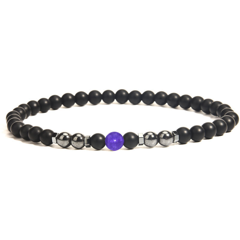 Outdoor, Beach Occasion Wholesale Jewelry Retro Classic Style Round Dull Polish Bead Tiger Eye Anklet