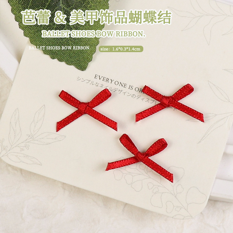 Accesorios de arco de uñas pieza de uñas accesorios de arco DIY tela de encaje mariposa decoraciones de uñas