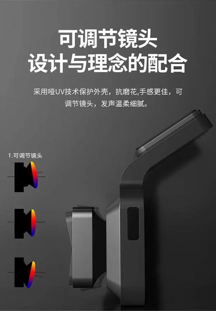 High-definition night vision dashcam, no wiring required, front and rear dual recording, connected to mobile app, reversing image 1440P
