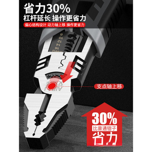 Vise pliers multifunctional universal wire pliers household pointed-nose pliers diagonal pliers electrical tools other
