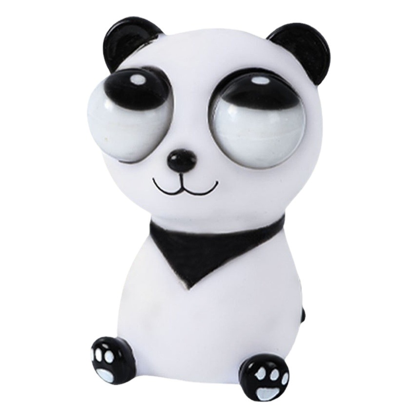 En stock lindo mirando Panda descompresión artefacto divertido mano pellizco descompresión ventilación muñeca creativa juguete de dibujos animados lindo