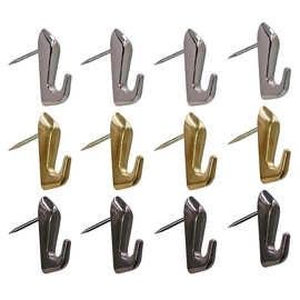 散装装饰品挂钩钉金属图片挂钩图钉高跟鞋型挂钩墙壁装饰图片挂钉