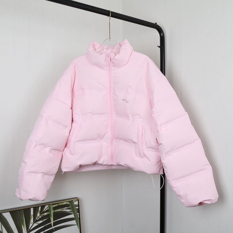 Fuchsia down jacket