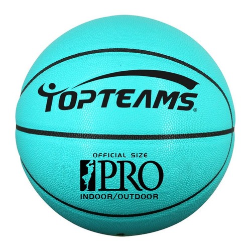Factory direct supply indoor outdoor adult children competition training blue basketball gift basketball support wholesale engraving