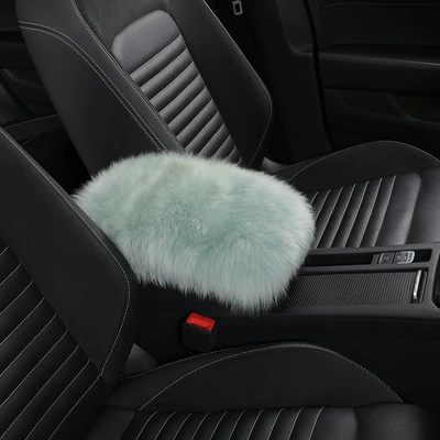 New Armrest Box Mat Pure | Armrest box - cream-green