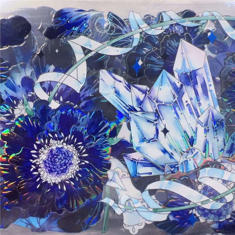 流麻咕卡pet胶带试吃20+各种风格都有可许愿避雷暗黑宫廷紫色重彩