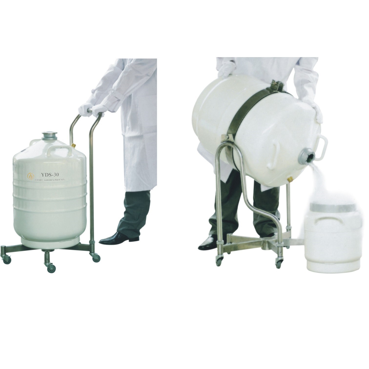 【CHART MVE】ZYB-8/ZYB-8-80脚踏式⾃增压液氮泵/50/80口径用