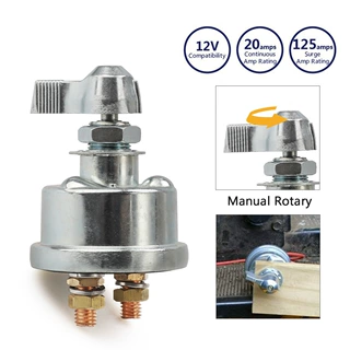 一件代发电瓶断电旋钮开关 改装防漏电保护开关 大功率电源总开关