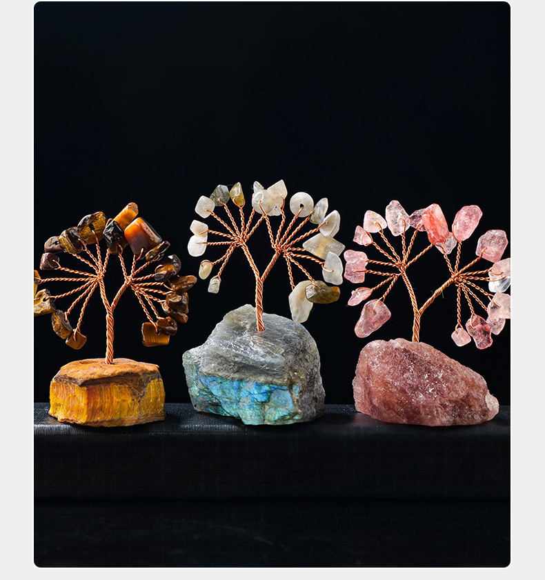 Natural Colorful Crystal Tree 2