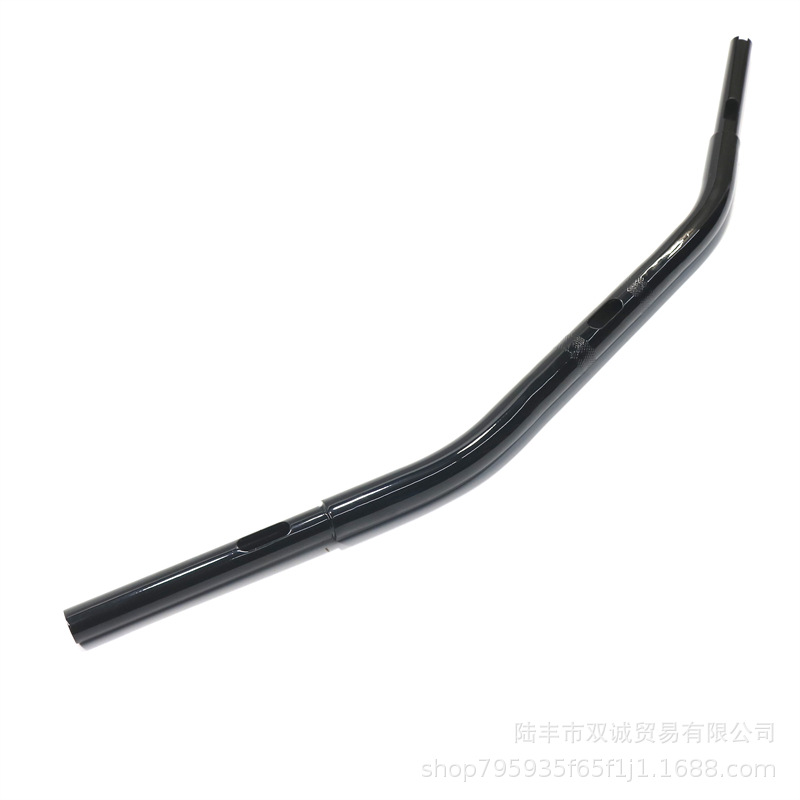 Suitable for Harley 883 XL1200 X48 modified flat handlebars, Dyna Streetster 1inch modified extended pullback straight handlebars