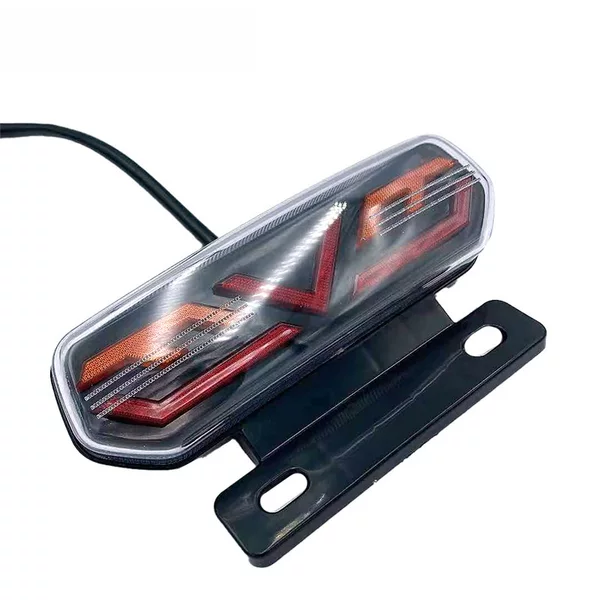 Factory Direct supply electric car motorcycle rear taillight LED rear fog light taillight brake light modified light