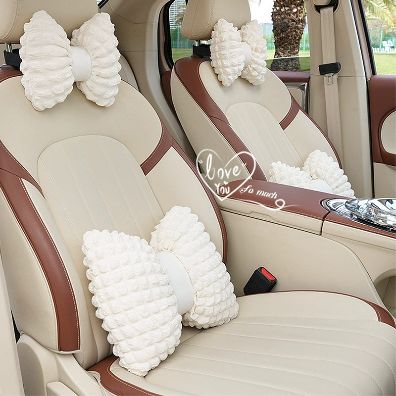 Автомобильный подголовник Подушка для шеи Летняя дышащая Автомобильная подушка для шеи Модная богиня Товары для интерьера автомобиля