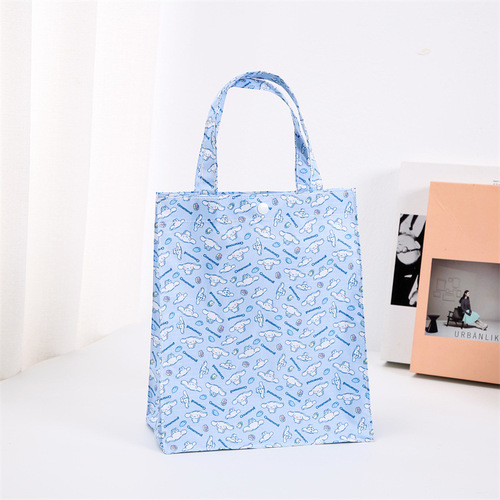 Cute Japanese Ghost Series Waterproof Cartoon Portable Lunch Box Bag Lunch Bag Going Out Tutorial Bag Water Bottle Bag