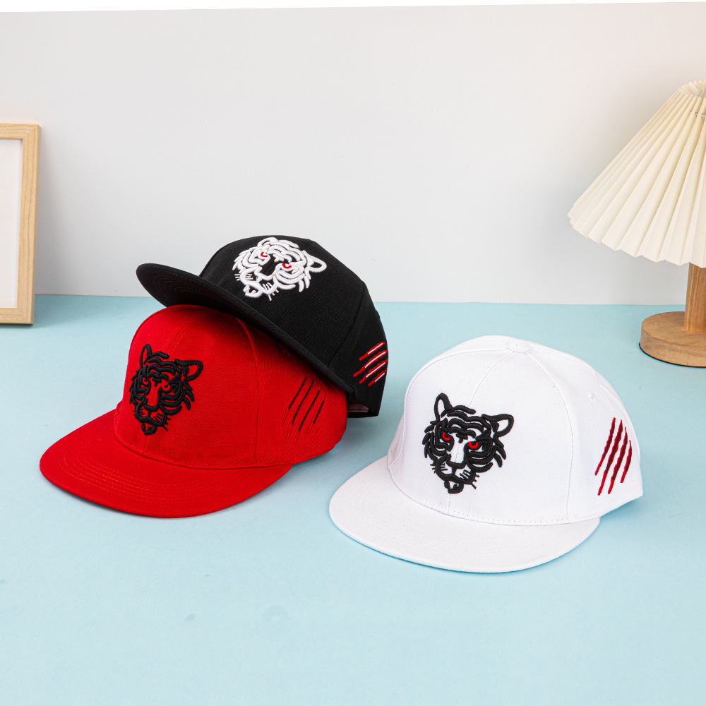 Personalisierte Baseballcap Mit Gesticktem Tigerkopf Für Herren_voghion.com