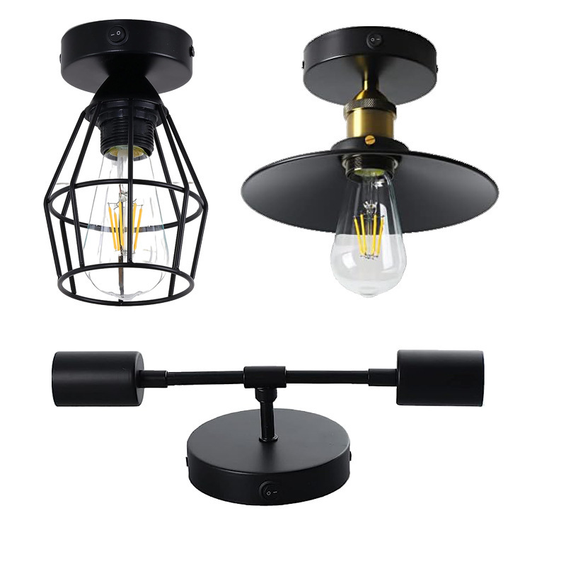 Retro 12v24v RV Camper Car Restaurant Ceiling Lamp Creative Bathroom Dressing Table Personality Single Head Wall Lamp Retro 12v24v RV Camper Car Restaurant Ceiling Lamp Creative Bathroom Dressing Table Personality Single Head Wall Lamp