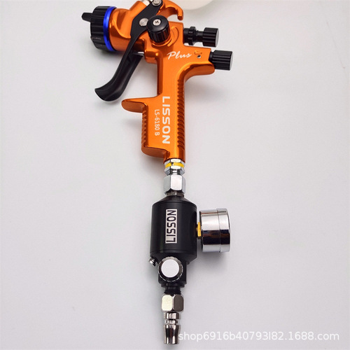 High-pressure fast pneumatic spray gun pressure regulator gauge oil-water separator paint spray gun regulator valve spray gun oil-water filter