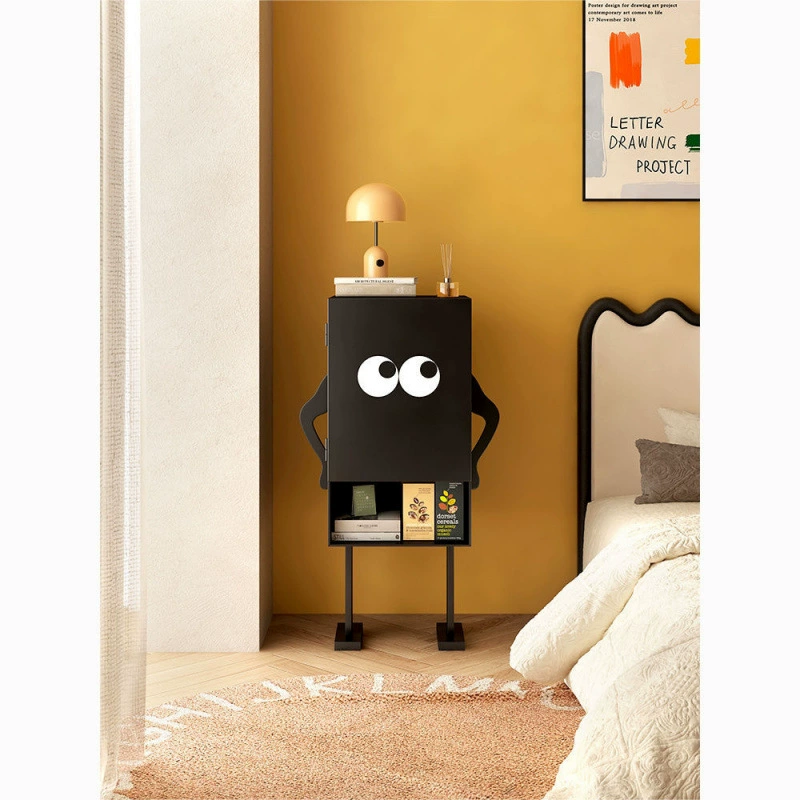 Прикроватная тумбочка, дизайнерский детский шкаф-монстр на длинных ножках, входной шкаф, диван, боковой шкаф, робот, металлический креативный узкий шкаф
