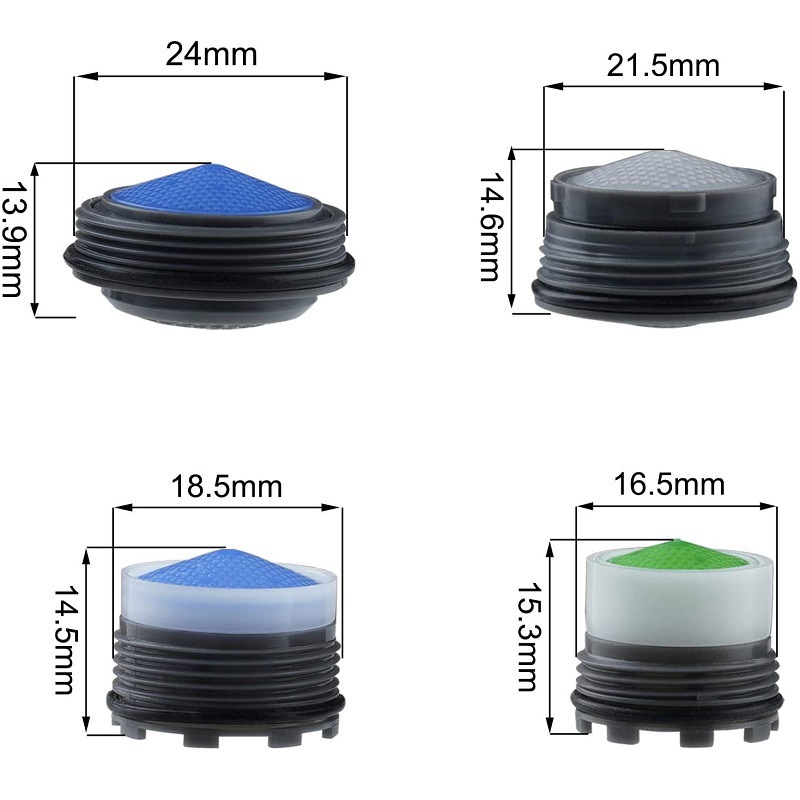 Moneda grifo incrustado Bubbler filtro núcleo filtro pantalla aireador llave herramienta de desmontaje traje