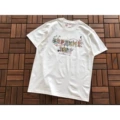 B382 24 VARSITY TEE White