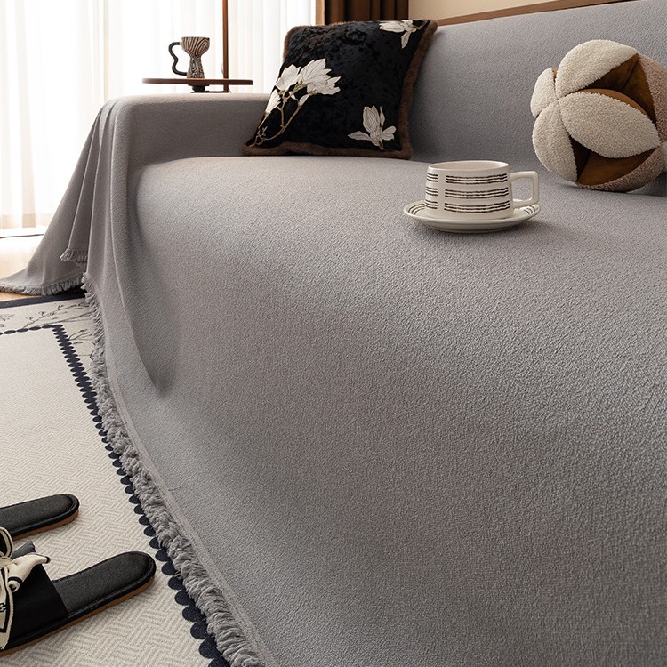Sofá cubierta 2024 popular nueva toalla de sofá cuatro estaciones general cubierta de sofá tela de cubierta única manta sofá cojín
