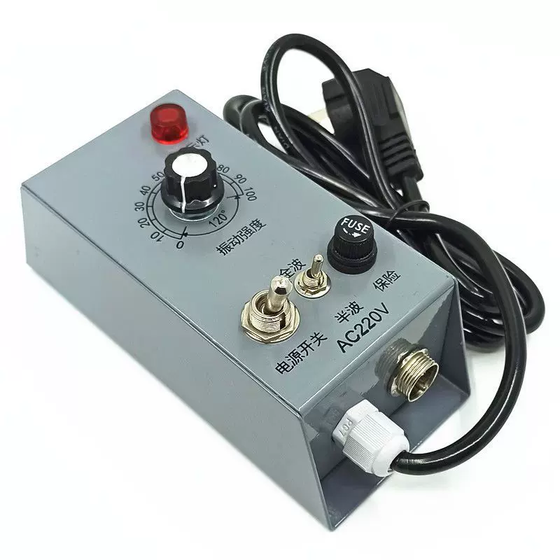 220V铁壳振动盘控制器振动幅度调节器振动强度控制器震动盘调速器