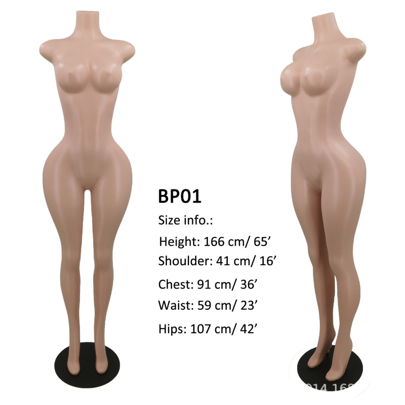 特大码女模特非洲北美出口Brazilian Curvy BBL mannequins Tan|undefined