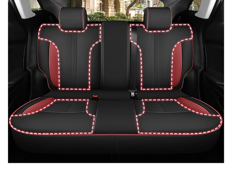 19-2024 Buick light blue 6 special car seat cushion leather seat cover modification fully surrounded seat cover seat cover