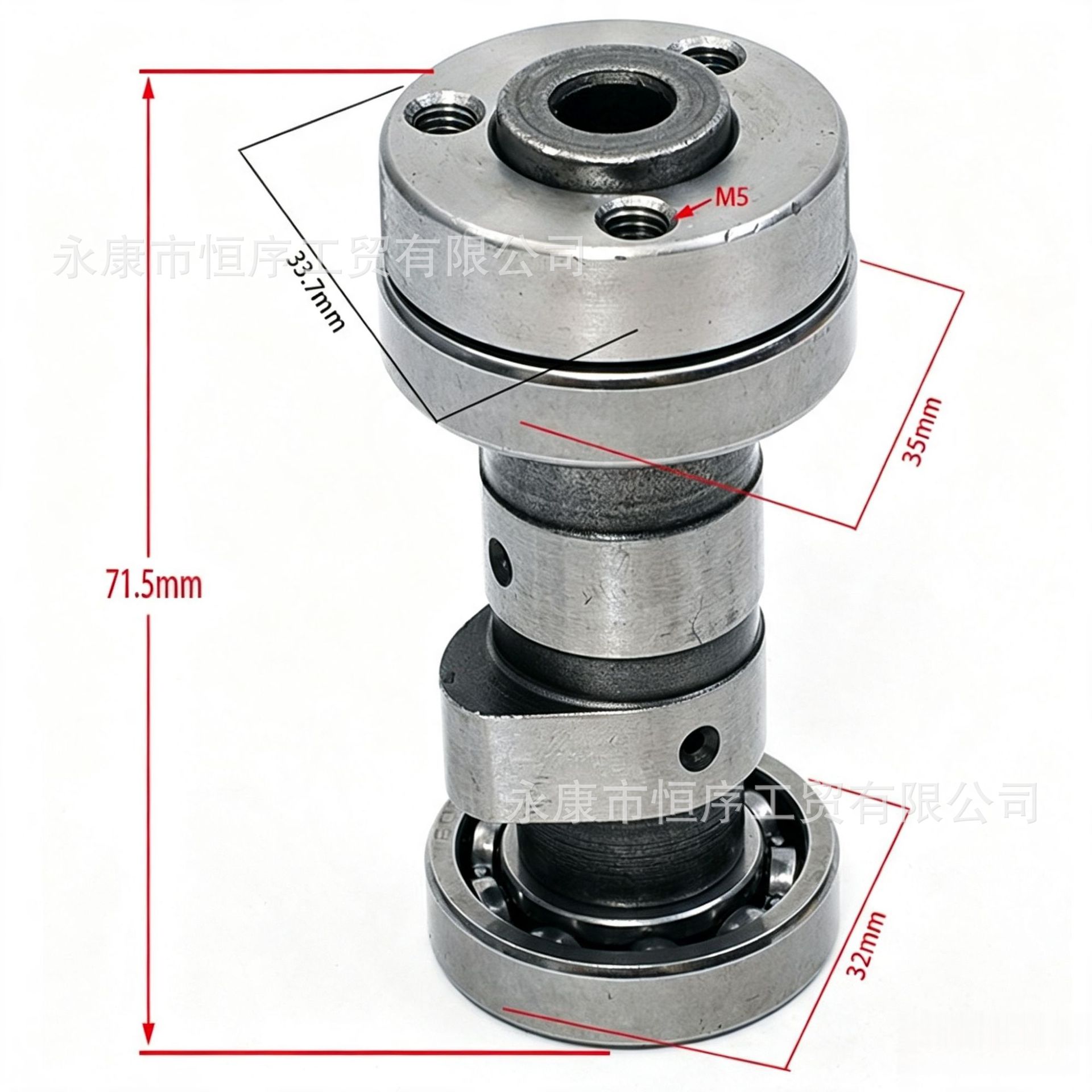 ATV, beach bike, and off-road motorcycle are suitable for 70-110cc engine rocker arm camshaft