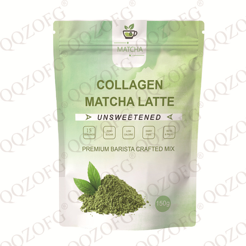 Cross-Border Export Hot-Selling Product Collagen Matcha Latte Can Be O Em