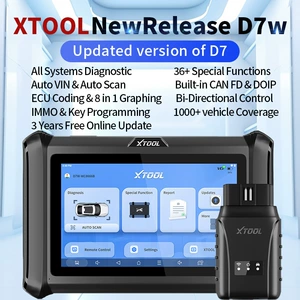 Xtool Langren D7W avtomobil diaqnostika aləti, bütün modellər üçün OBD tester