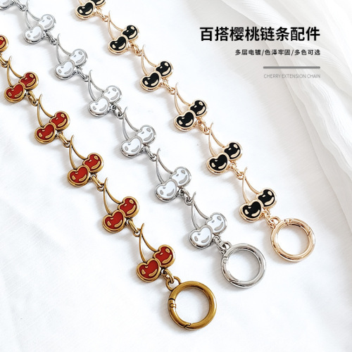 Coquille Pool Bag Cherry Brynn Bag Extended Chain Modification Mahjong Bag Extended Strap Underarm Bag Chain Accessories