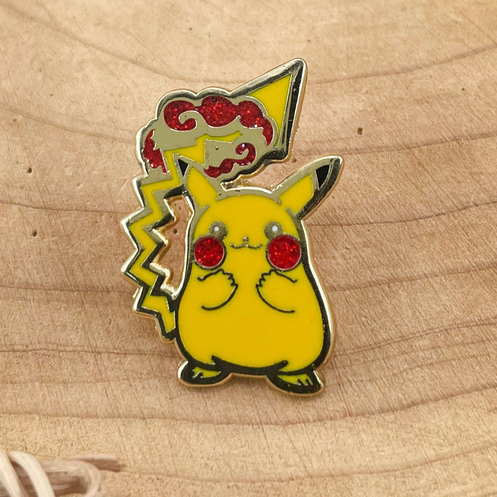 Shiny Elf Enamel Brooch Cute Anime Badge Cartoon-Inspired Brooch Novelty and Interesting Backpack Decoration