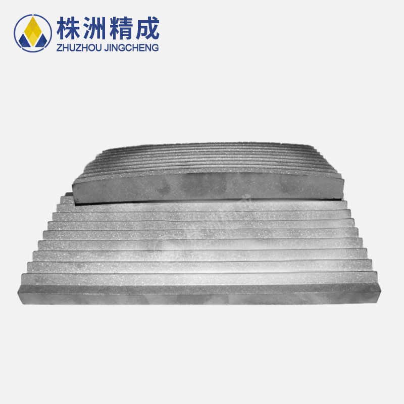 株洲硬质合金颚板 颚式破碎机动静颚板 碳化钨颚板破碎多晶硅
