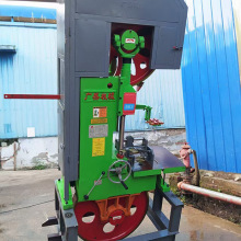 出售90带锯【9.9成新】邢台广盛产MJ329型带锯机 电机功率18.5kw