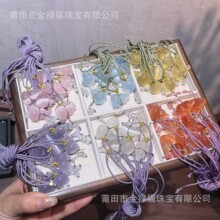 新品猫眼石葫芦吊坠玉石挂件项链女高冰工厂直销直播引流礼品摆摊