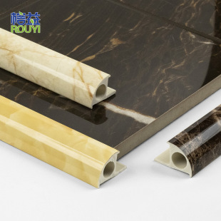 Customized waterproof and mildew-proof ceramic tile corner line PVC trimming strip closing strip PVC Tile Trim