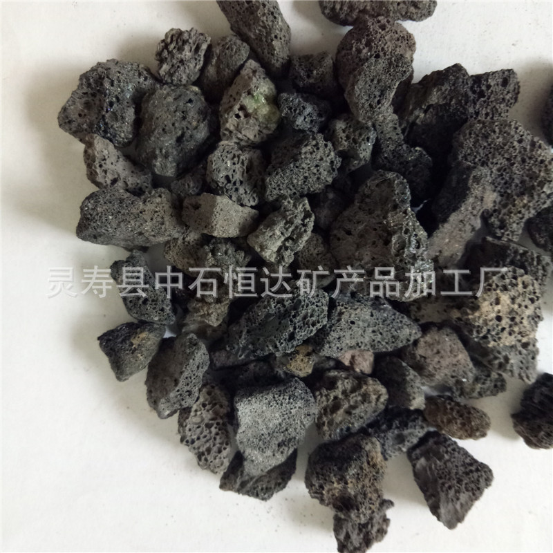 园艺火山石多肉用3-6mm鱼缸滤料火山石颗粒水处理多肉用